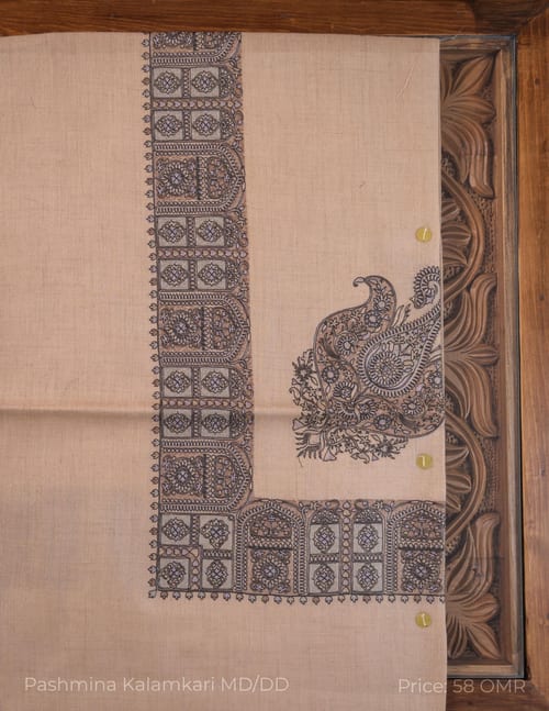 Pashmina Soft Kalamkari - 0499
