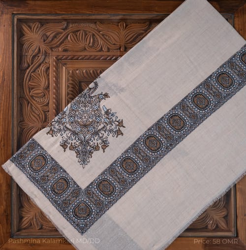 Pashmina Soft Kalamkari - 6485