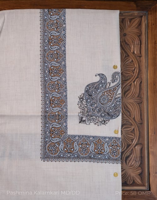 Pashmina Soft Kalamkari - 6482